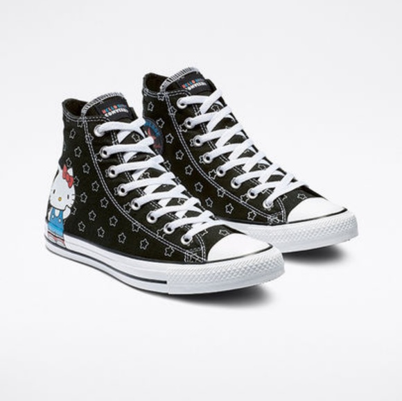 CONVERSE x HELLO KITTY CHUCK TAYLOR ALLSTAR SZ 8 - Picture 1 of 6